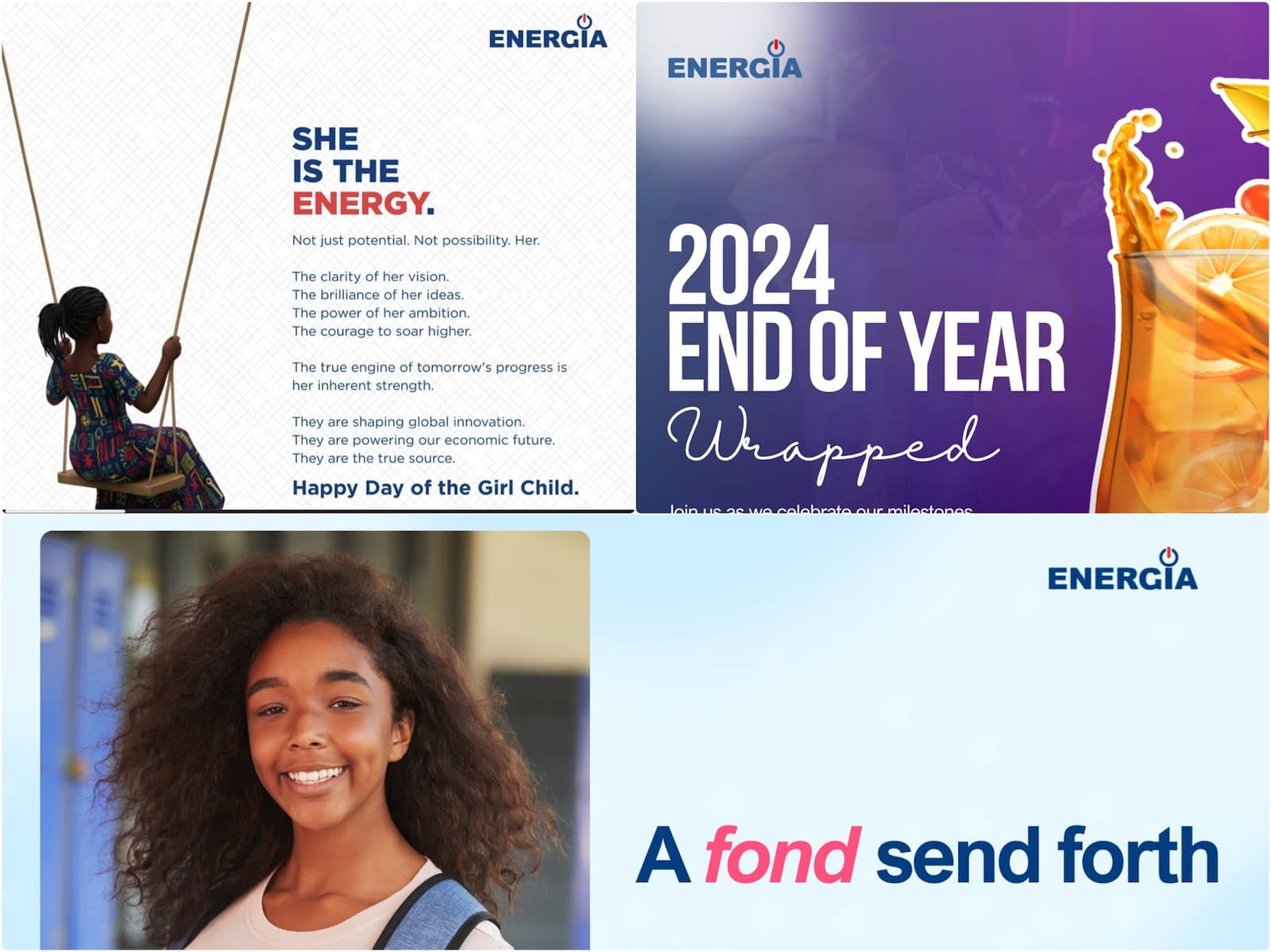 Energia communication materials